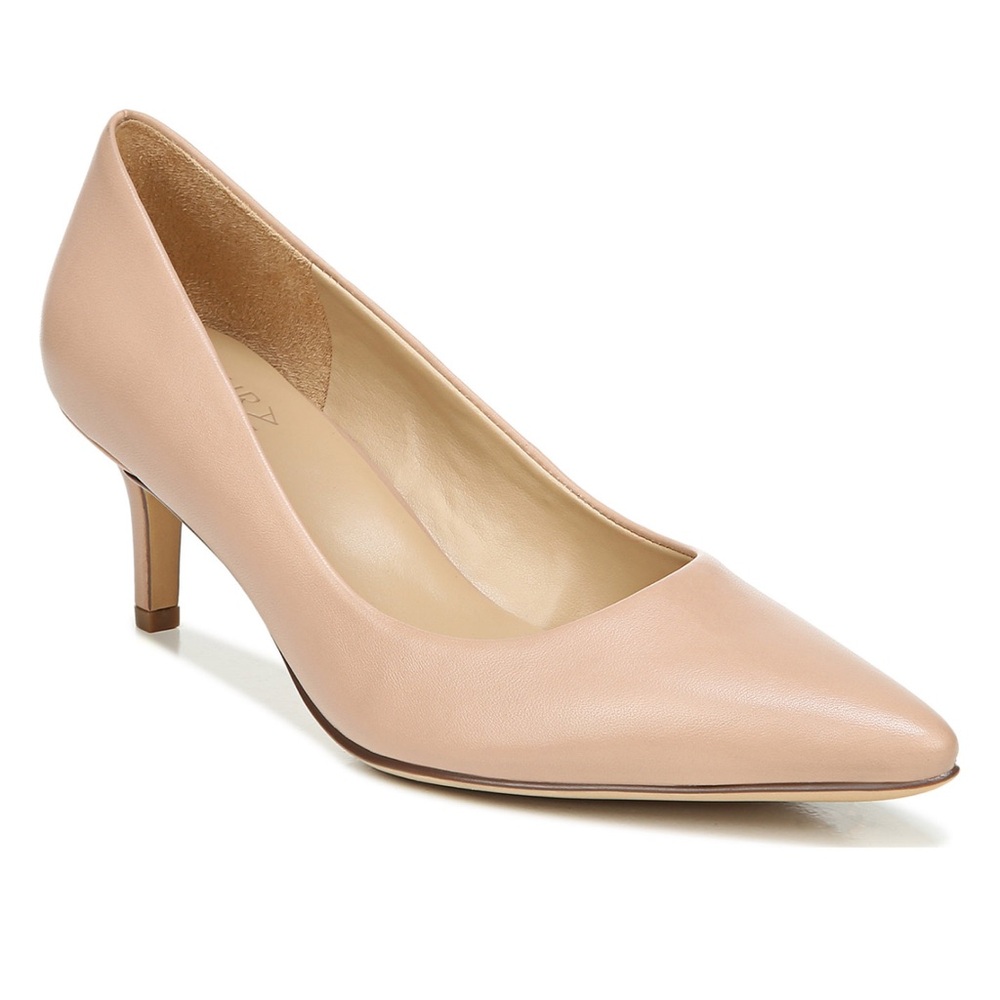 Naturalizer Nude Heels with Pointed Toe - Size 9.5